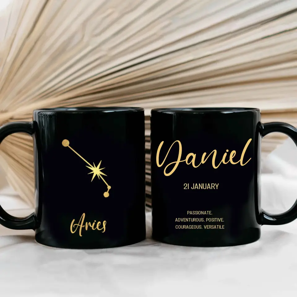 Constellation Star Signs Custom Mug Best Birthday Gifts For Friends - Image 9