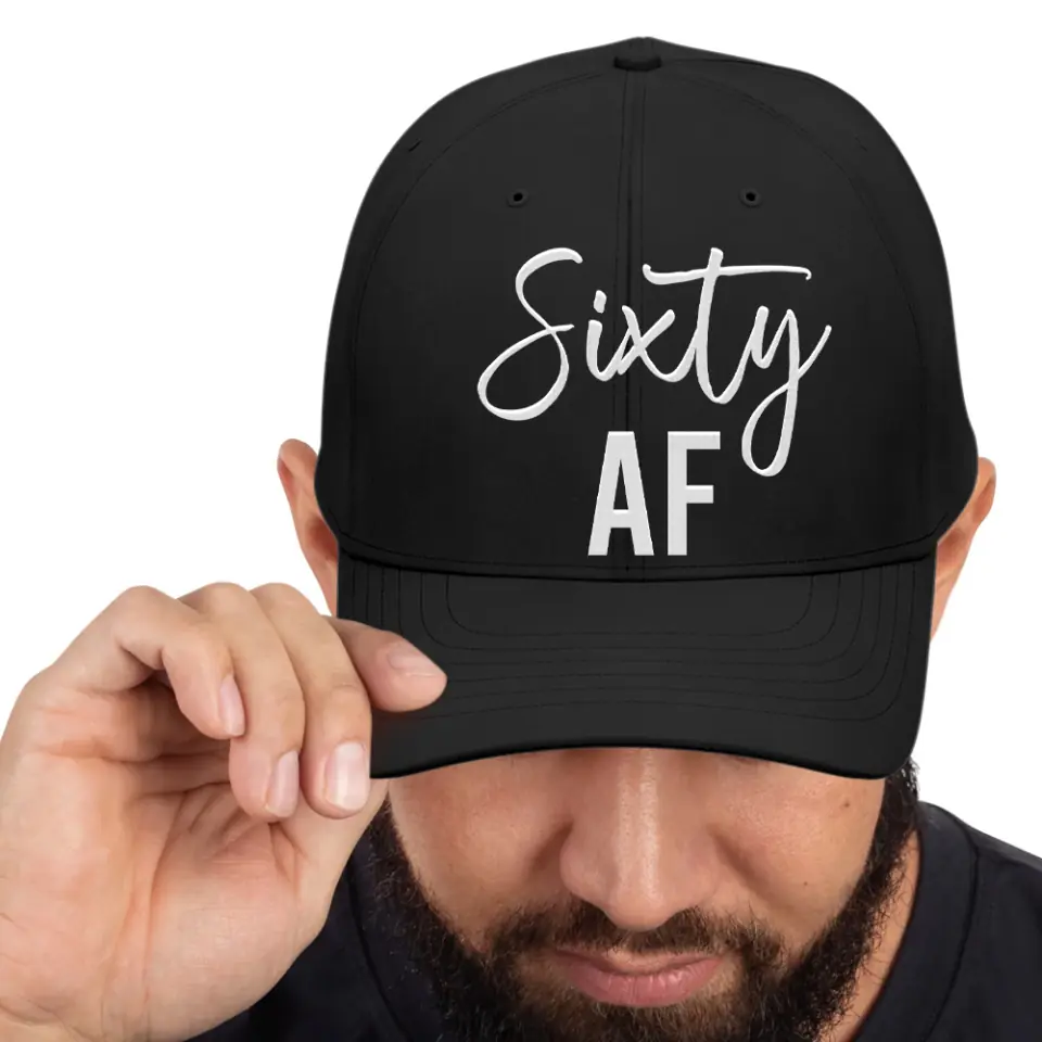 Custom Age Personalized CP80 Embroidered Twill Cap