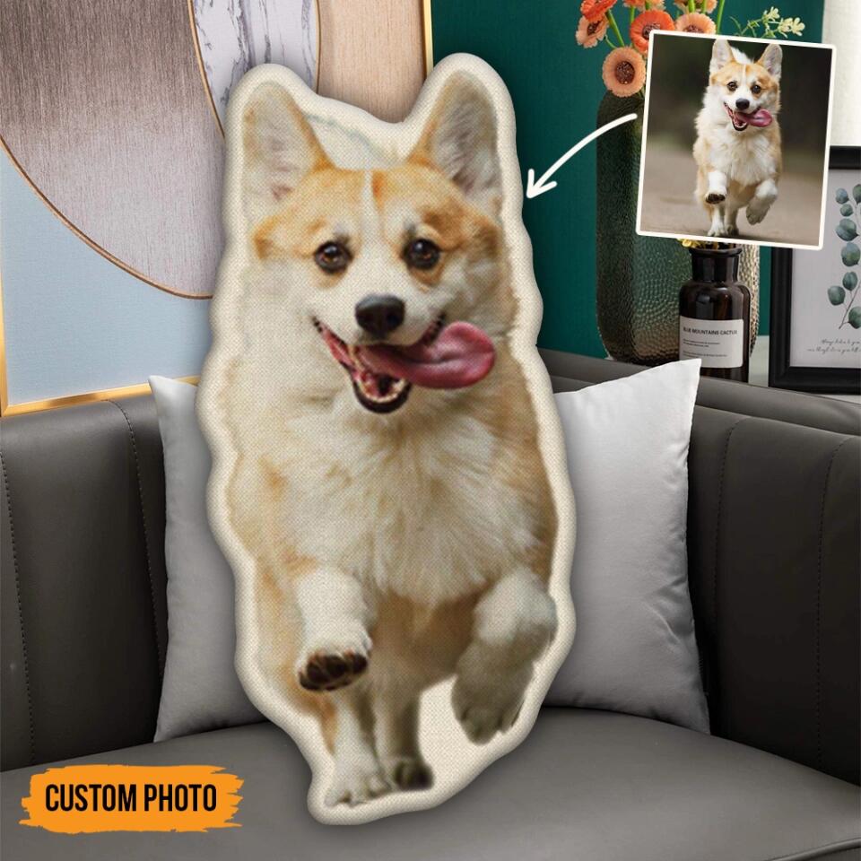 Custom Dog/Cat Face - Personalized Photo Pillow - Gift For Pet Lover - Image 4