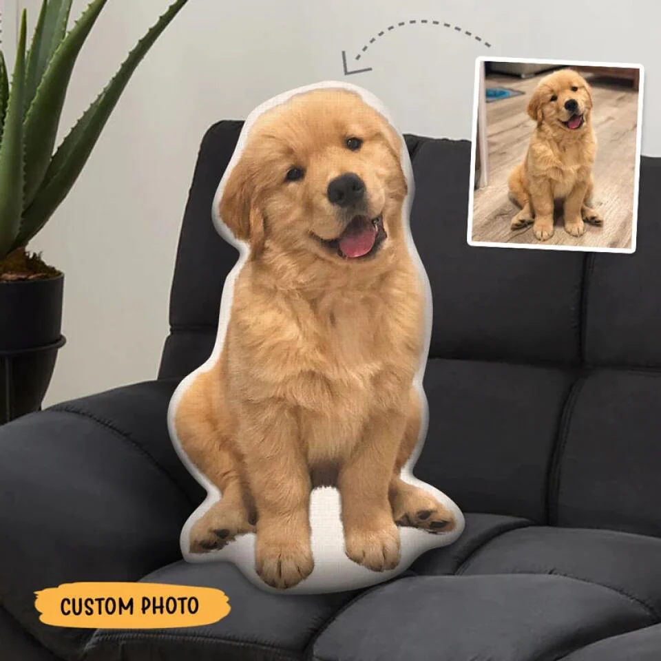 Custom Dog/Cat Face - Personalized Photo Pillow - Gift For Pet Lover - Image 7
