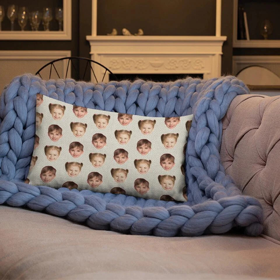 Custom Funny Face - Personalized Upload Photo Pillow - Cute Present for Kid - Image 6