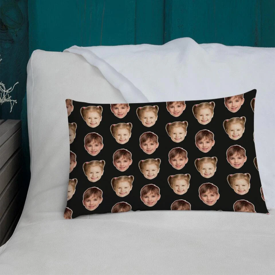 Custom Funny Face - Personalized Upload Photo Pillow - Cute Present for Kid - Image 7