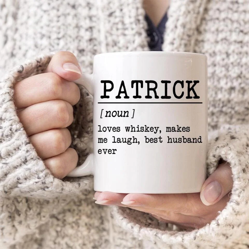Custom Name And Characteristics - Personalized Mug - Birthday Gift For Friend - Image 5