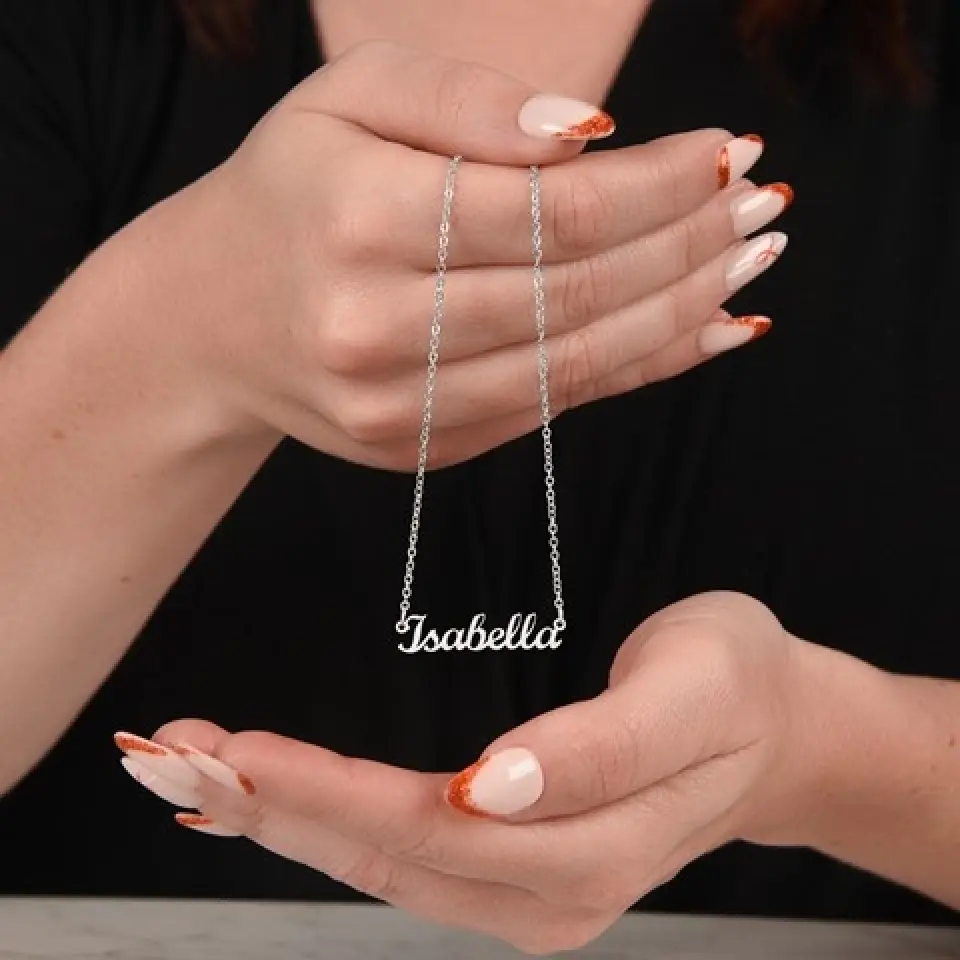 Personalized Valentine Gifts - Custom Name, Text and Date - Personalized Necklace - Gift for Her - Image 6