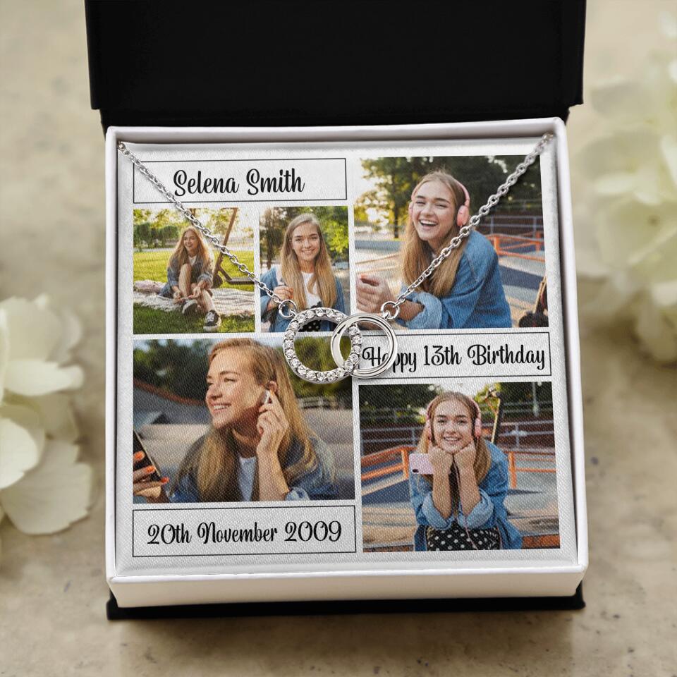 Custom Photo Necklace Collage Birthday Gifts For Her - Image 21