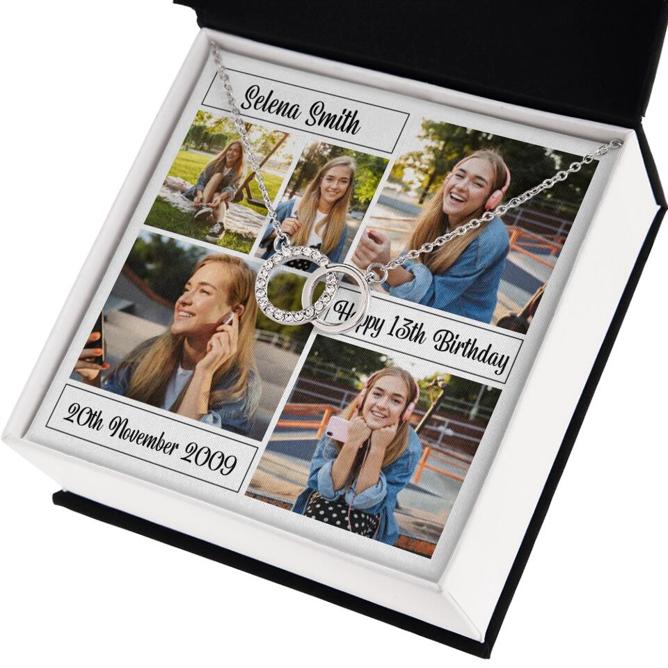 Custom Photo Necklace Collage Birthday Gifts For Her - Image 23