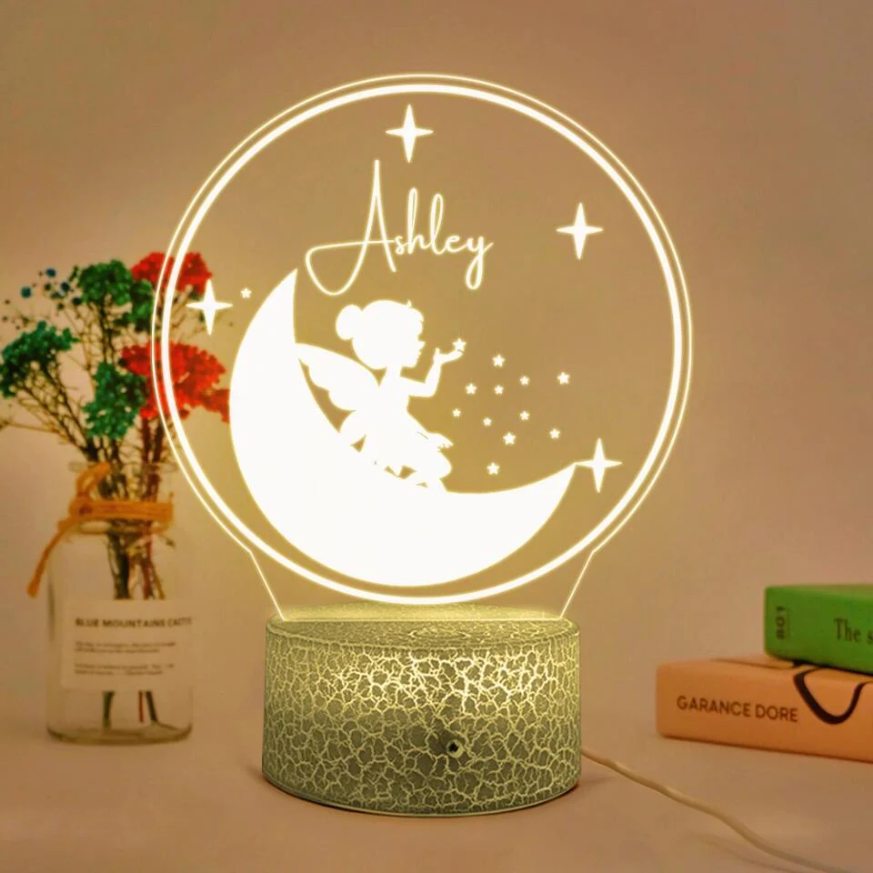 Custom Style And Name 3D Led Light - Beautiful Light For Kids For Children - Best Home Decor Cozy Room For Kids - 301IHPLNLL155 - Image 7