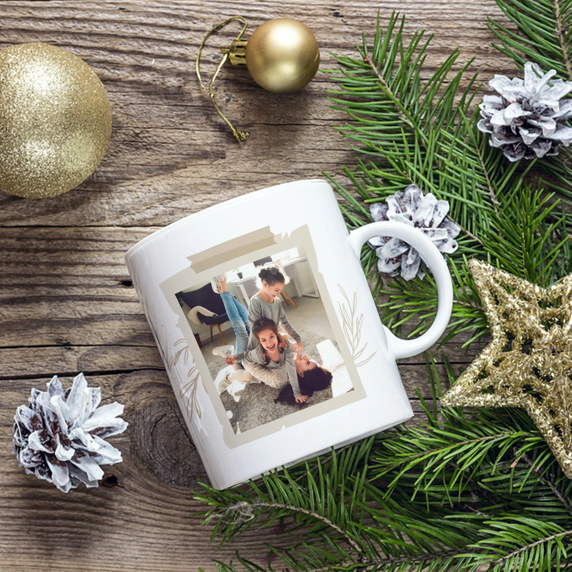 Dear Mom I'm Your Favorite Child, Custom Kid's Photo Cup, Personalized Mom Gift from Children - Image 4