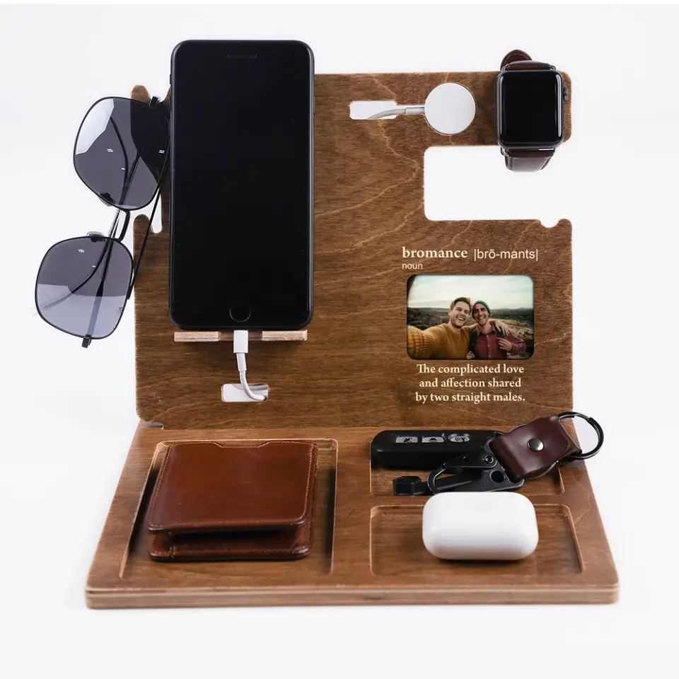 Define Bromance Custom Dock Station Anniversary Gift For Guy Friends - Image 5