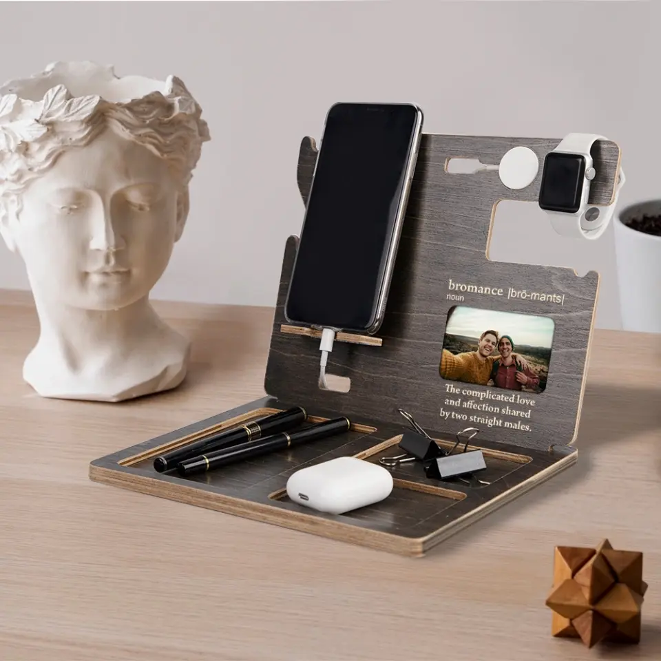 Define Bromance Custom Dock Station Anniversary Gift For Guy Friends - Image 8