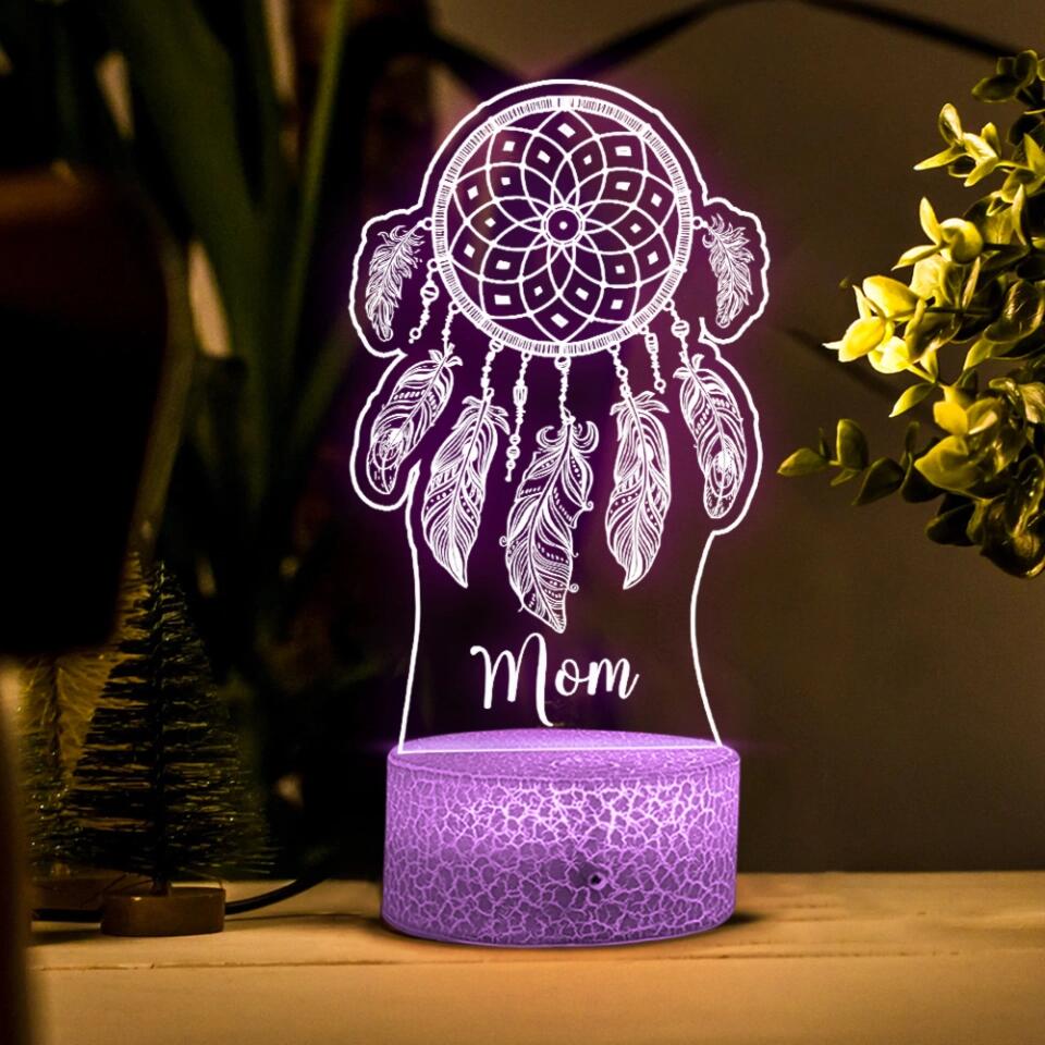 Dreamcatcher 3D Color Change Personalized LED Light - Image 7