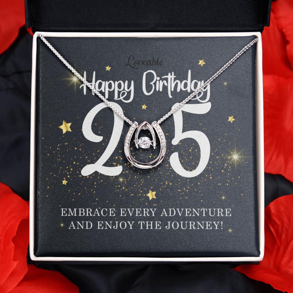 Embrace Every Adventure And Enjoy The Journey - Personalized Necklace - Image 2