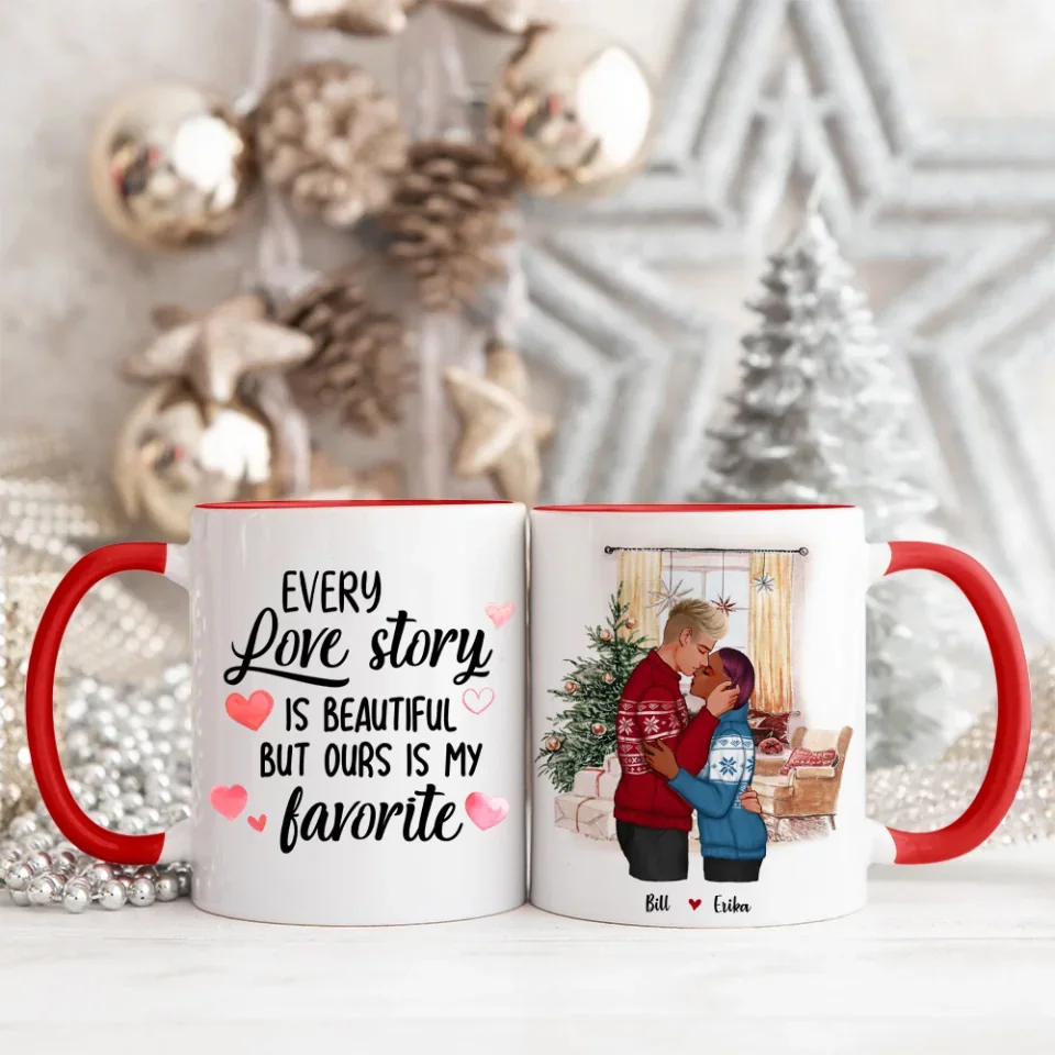 Every Love Story Is Beautiful But Ours Is My Favorite - Couple Gifts - Christmas Gifts - Image 15