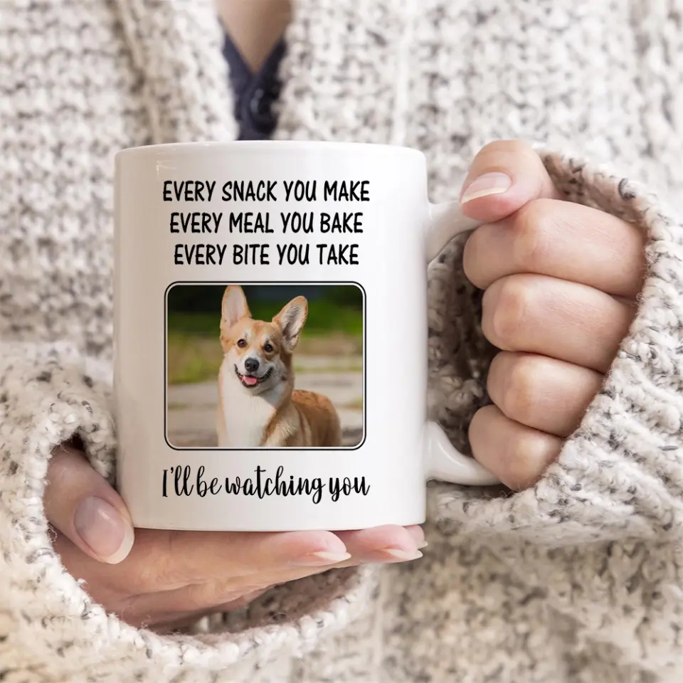 Every Snack You Make, I'll Be Watching You - Personalized Tumbler - Gift For Dog/Cat Lovers - Image 4