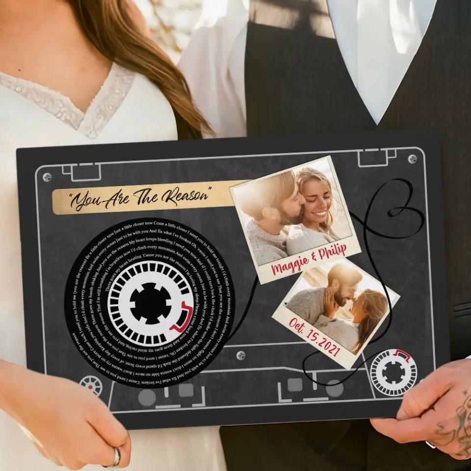 Favorite Things Lyrics Custom Canvas Poster Anniversary Gift For Couple - Image 7