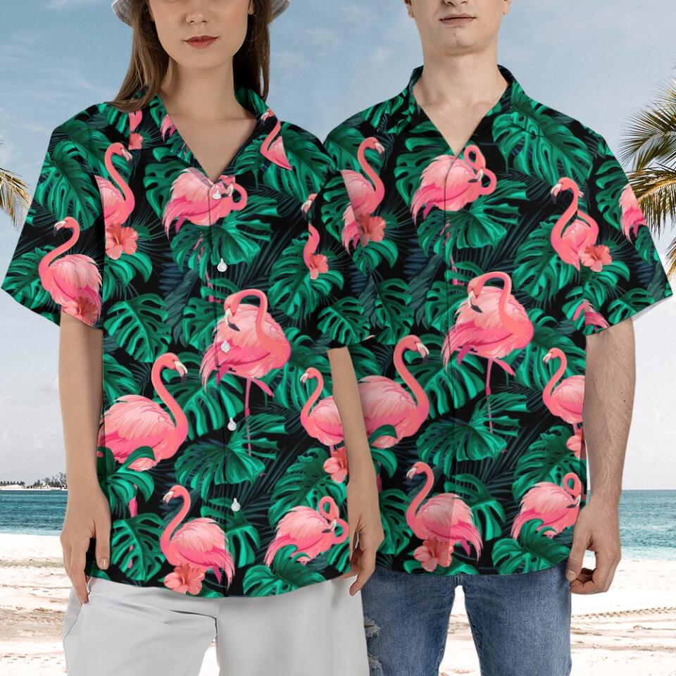 Flamingo Tropical Hawaii Shirt Summer Funny Gift For Holiday - Image 7
