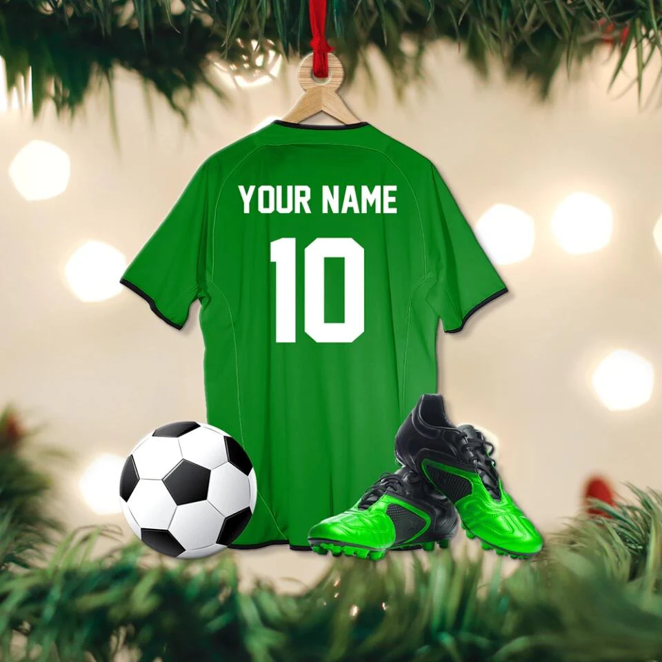 Football Uniform - Personalized Acrylic Ornament - Best Gift For Football Lover For Him On Christmas - 211ICNLNOR235 - Image 5