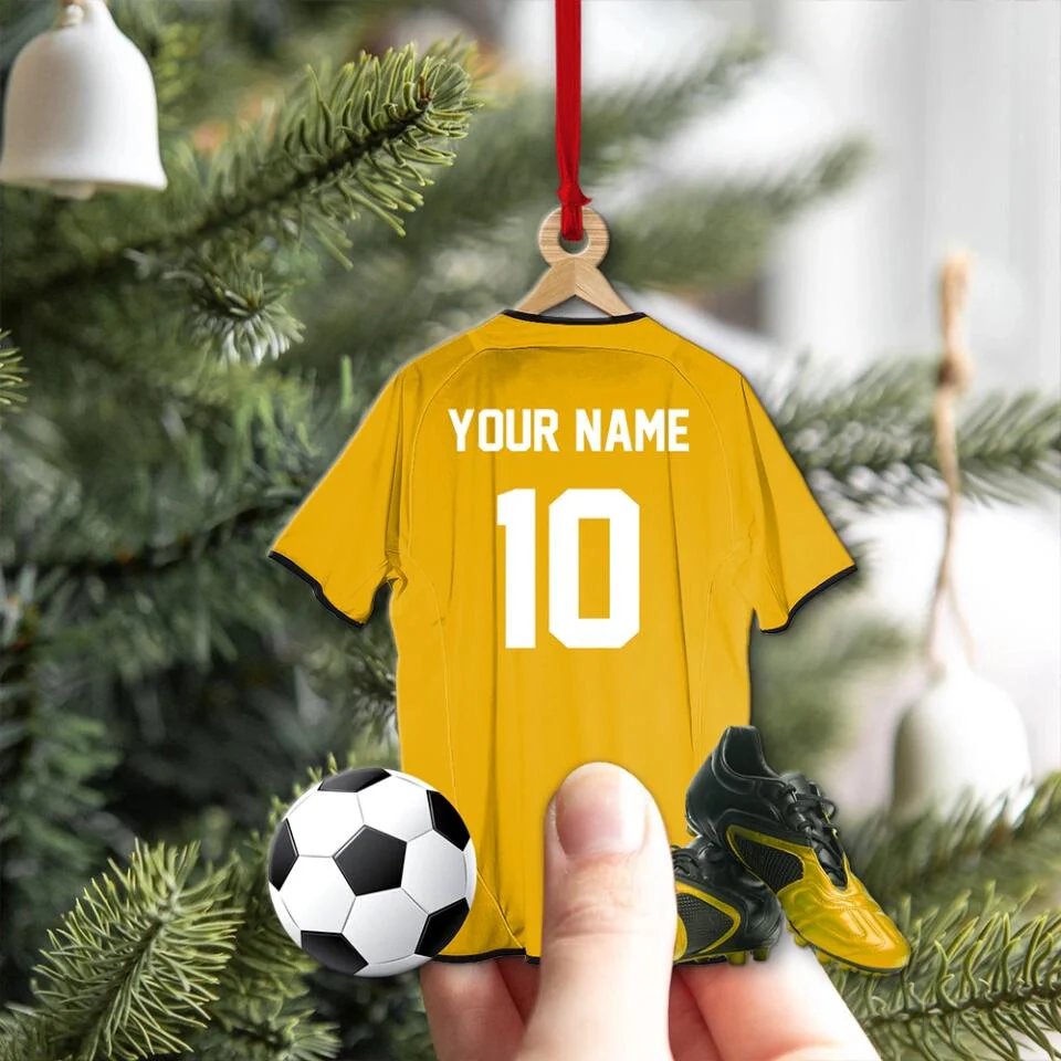 Football Uniform - Personalized Acrylic Ornament - Best Gift For Football Lover For Him On Christmas - 211ICNLNOR235 - Image 6
