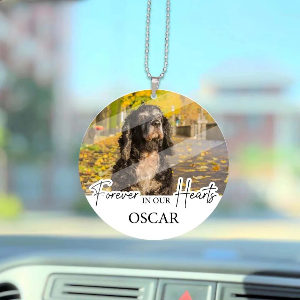Forever in Our Heart Custom Ornament Memorial Gift For Loss - Image 5