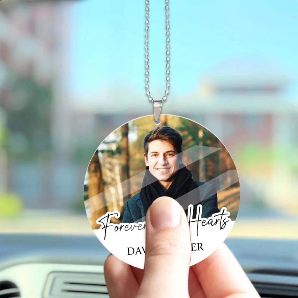 Forever in Our Heart Custom Ornament Memorial Gift For Loss - Image 6