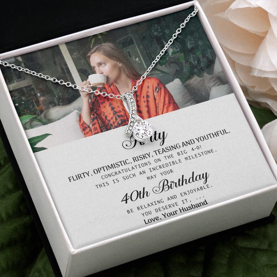 Forty Flirty Optimistic Risky Teasing And Youthful Personalized Necklace - Image 15