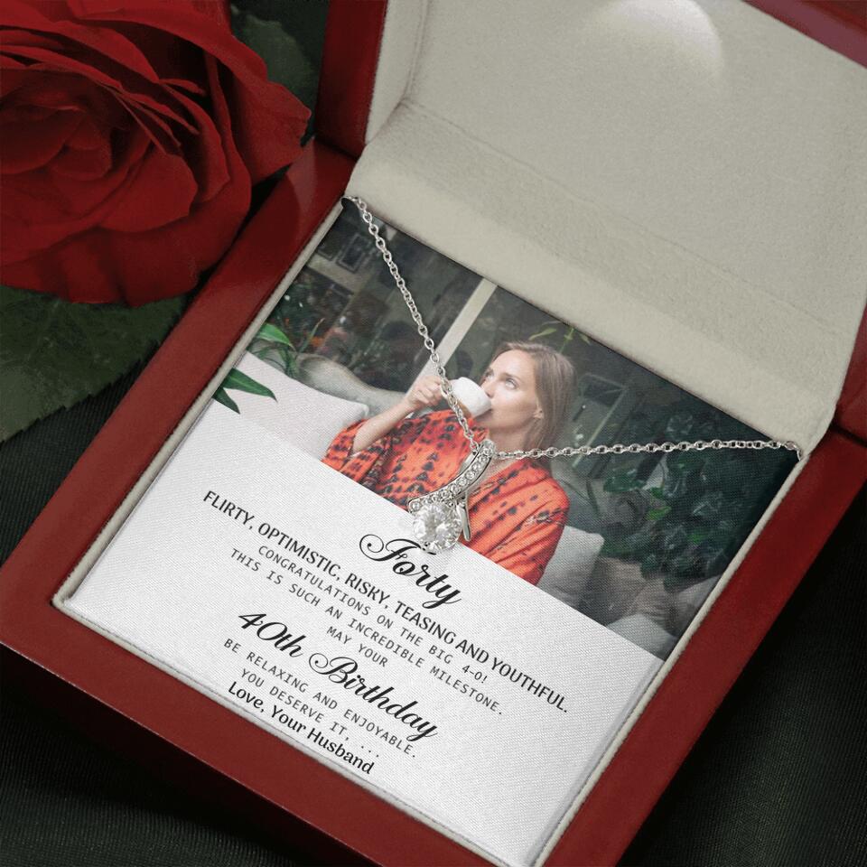 Forty Flirty Optimistic Risky Teasing And Youthful Personalized Necklace - Image 19