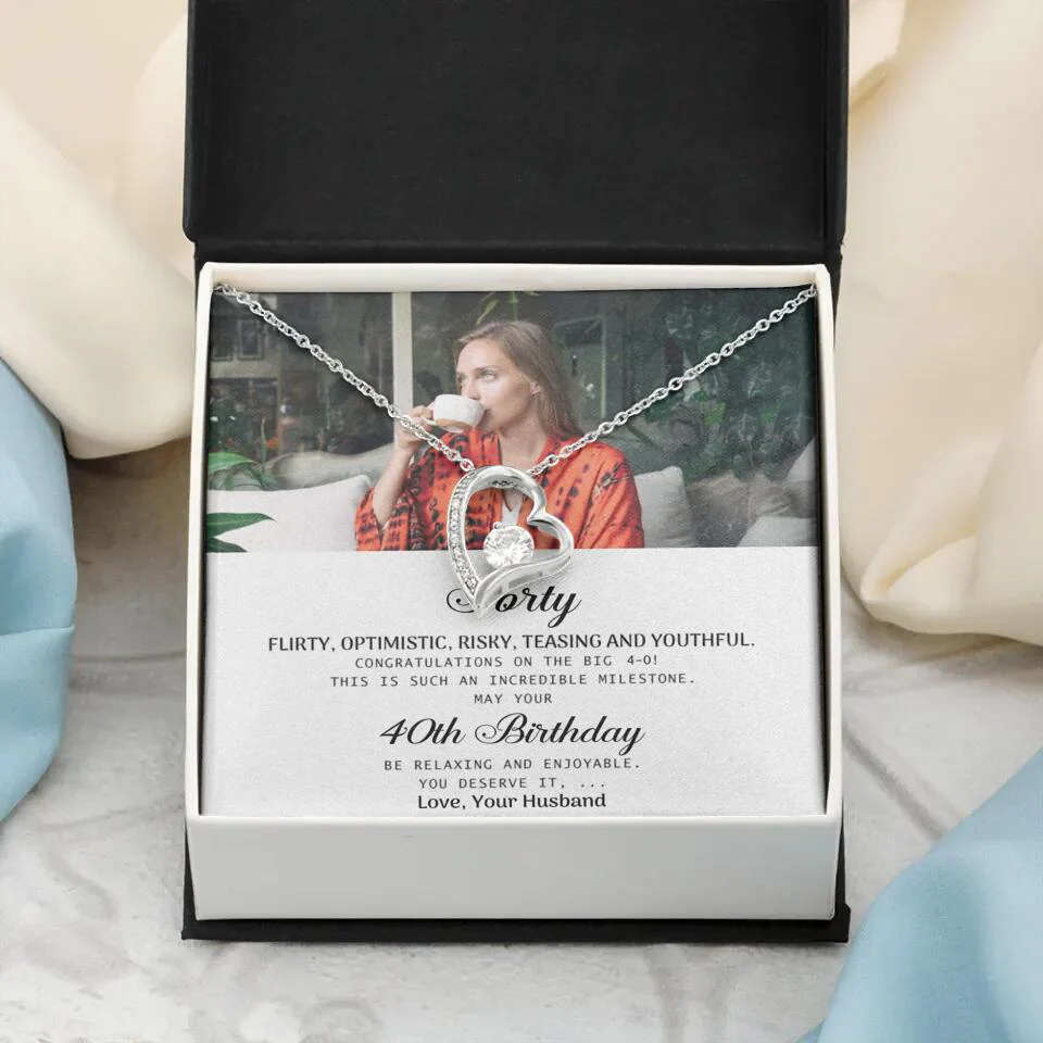 Forty Flirty Optimistic Risky Teasing And Youthful Personalized Necklace - Image 32