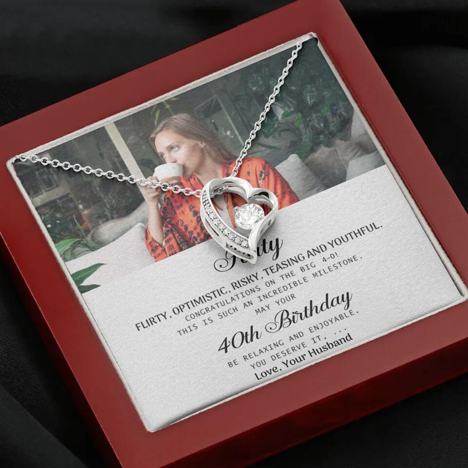 Forty Flirty Optimistic Risky Teasing And Youthful Personalized Necklace - Image 36
