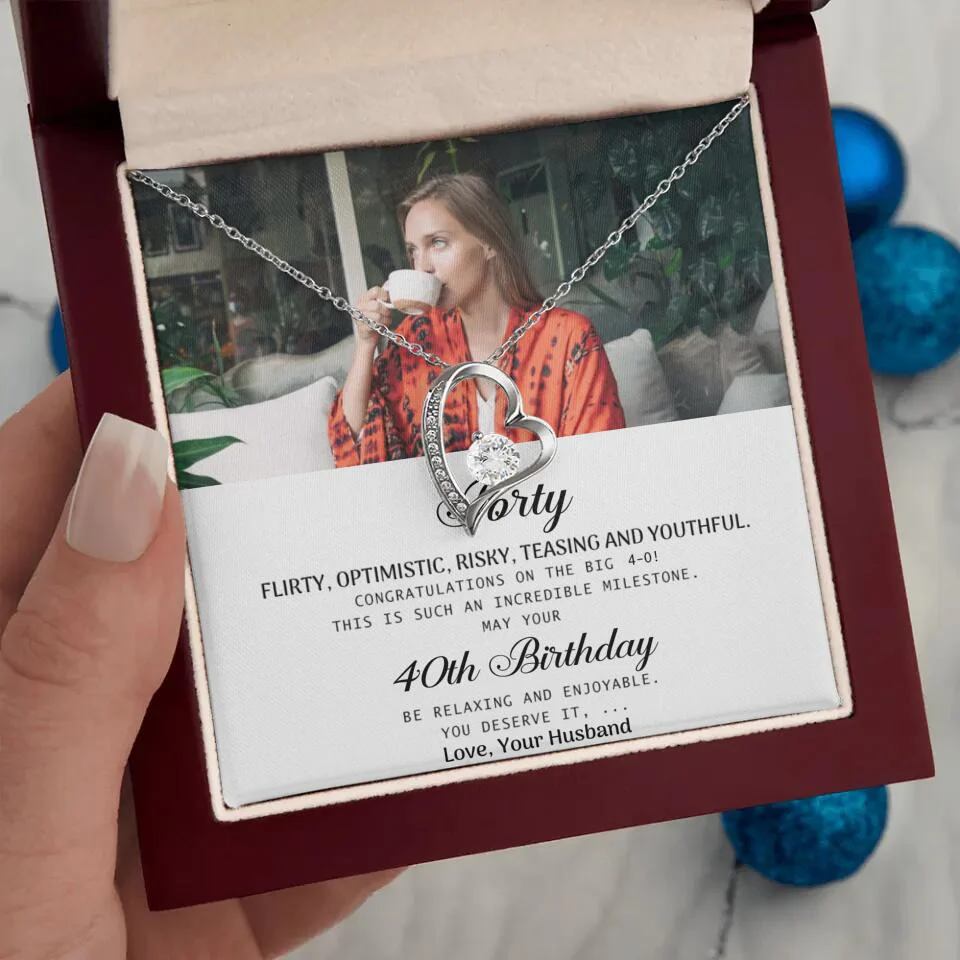 Forty Flirty Optimistic Risky Teasing And Youthful Personalized Necklace - Image 37