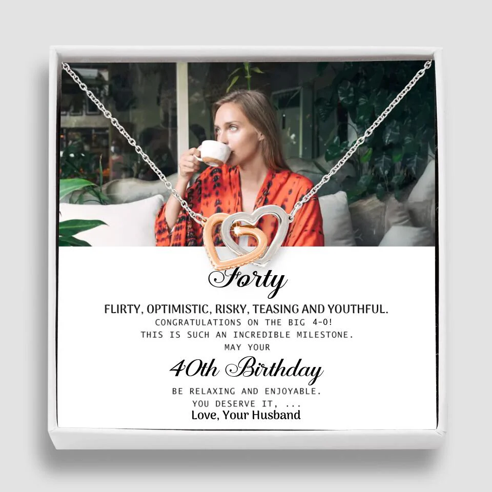 Forty Flirty Optimistic Risky Teasing And Youthful Personalized Necklace - Image 6