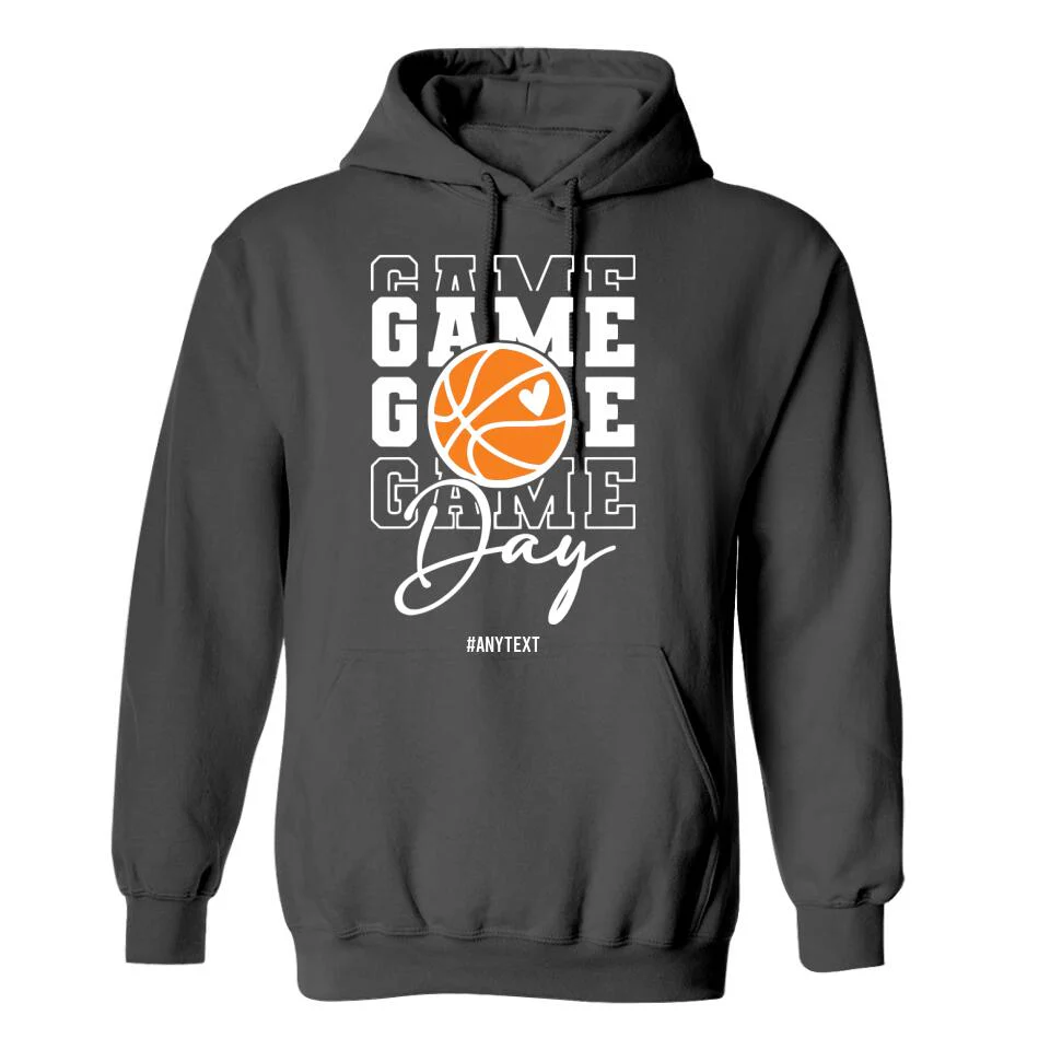 Gameday Basketball - Sweatshirt - Hoodie - Basketball Mom Shirt - Basketball shirt for Women Men - Gameday Shirt - for Sport Lover - 212ICNVSSW391 - Image 10