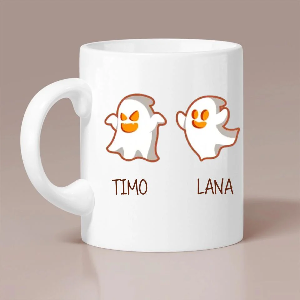 We'll Be Best Friends Until We Die Then We'll Stay Ghost Friends Walk Through Walls And Haunt People - Personalized Mug - Image 2