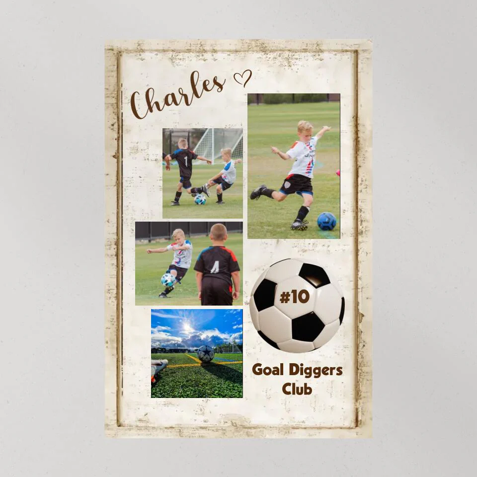 Goal Diggers Club Custom Canvas Poster Gift For Soccer Lovers - Image 10