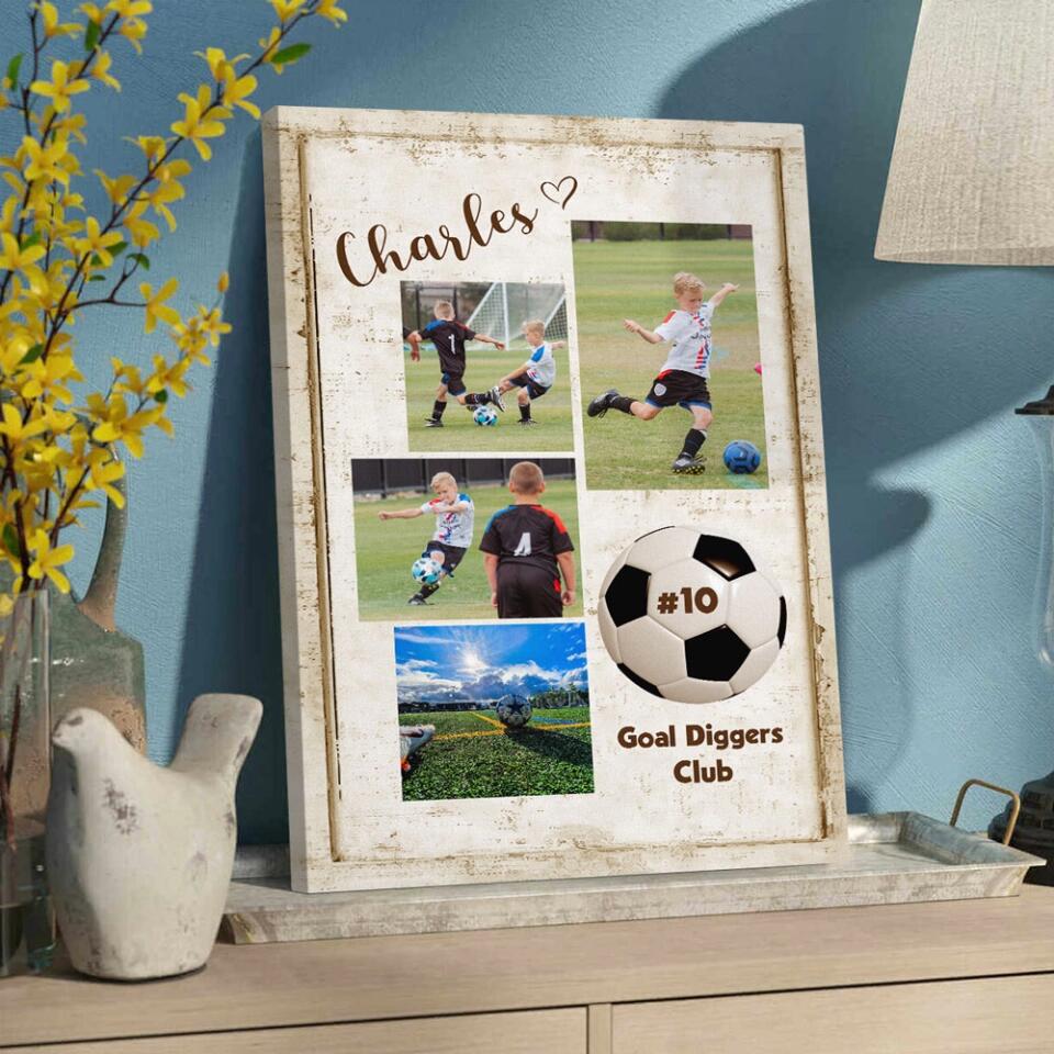 Goal Diggers Club Custom Canvas Poster Gift For Soccer Lovers - Image 8
