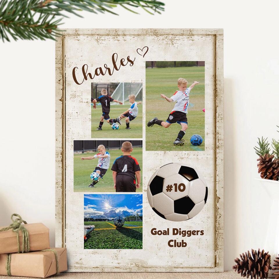 Goal Diggers Club Custom Canvas Poster Gift For Soccer Lovers - Image 9