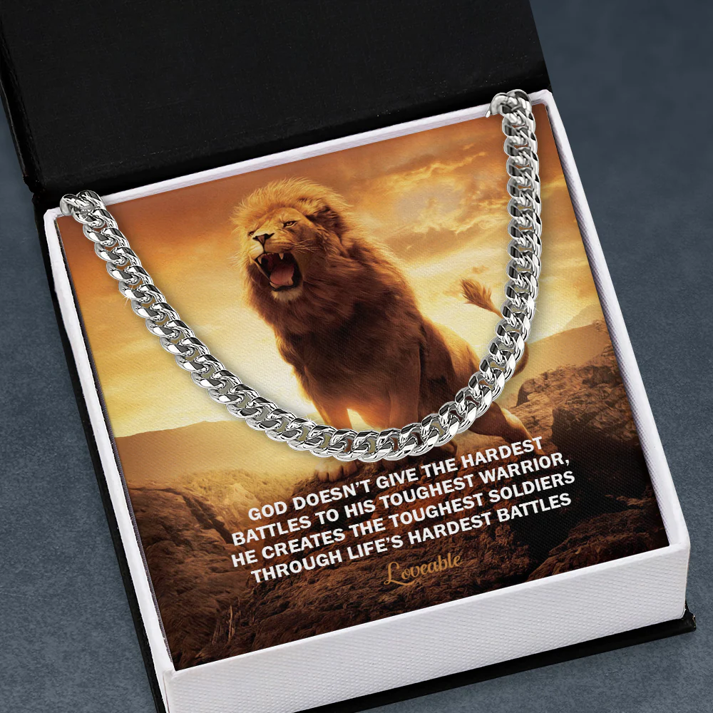 God Doesn't Give TheHardest - Cuban Link Chain