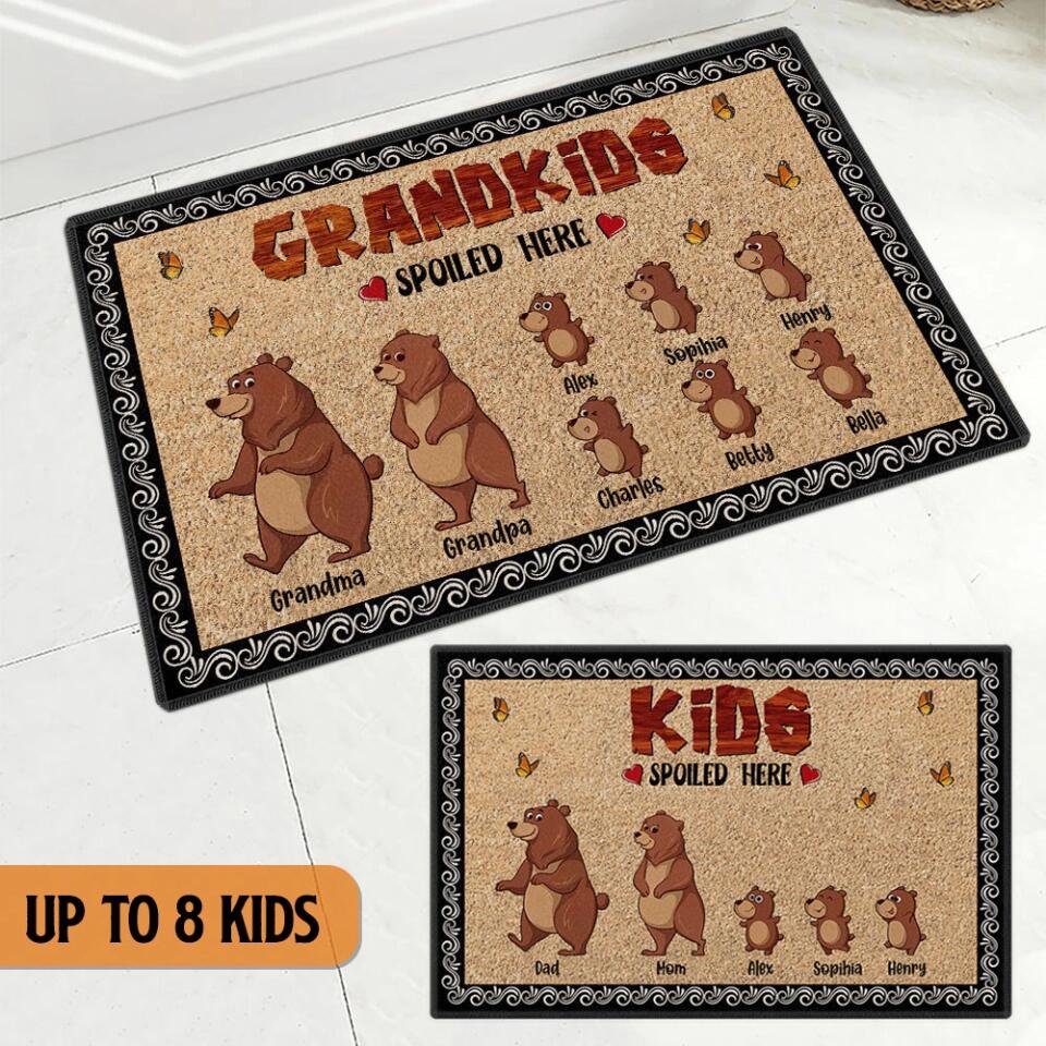 Grandkids Spoiled Here - Personalized Doormat - Custom Nicknames - Image 6