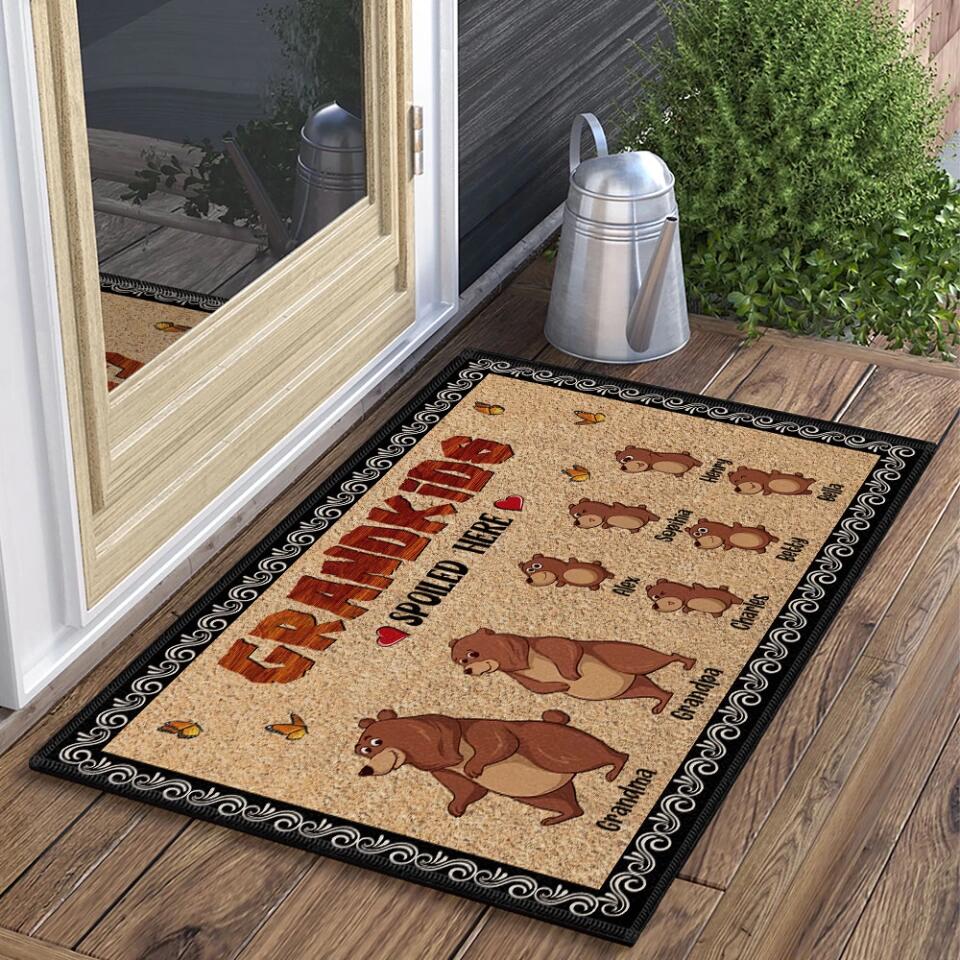 Grandkids Spoiled Here - Personalized Doormat - Custom Nicknames - Image 7