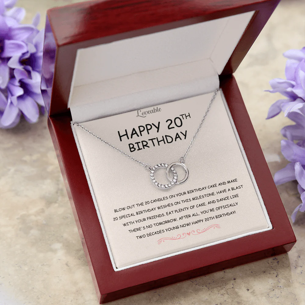 Happy 20th Birthday Necklace | Unique Gift Idea - Image 6
