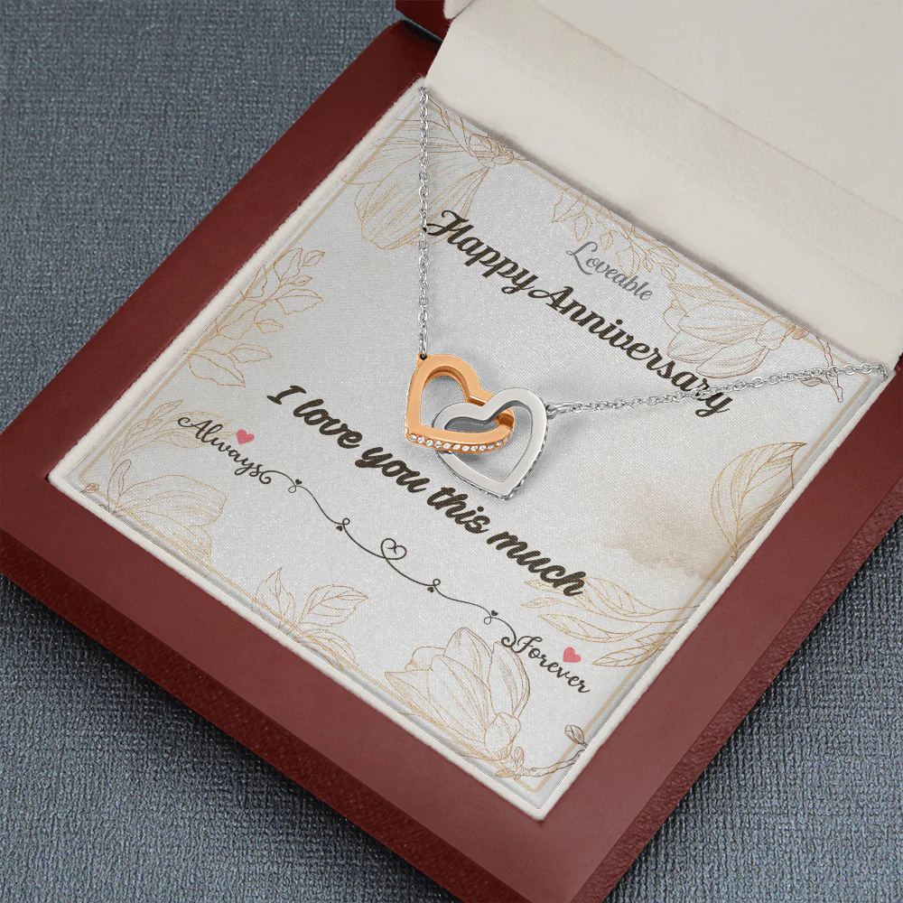 Happy Anniversary I love you so much Anniversary Gifts for Her - Image 5