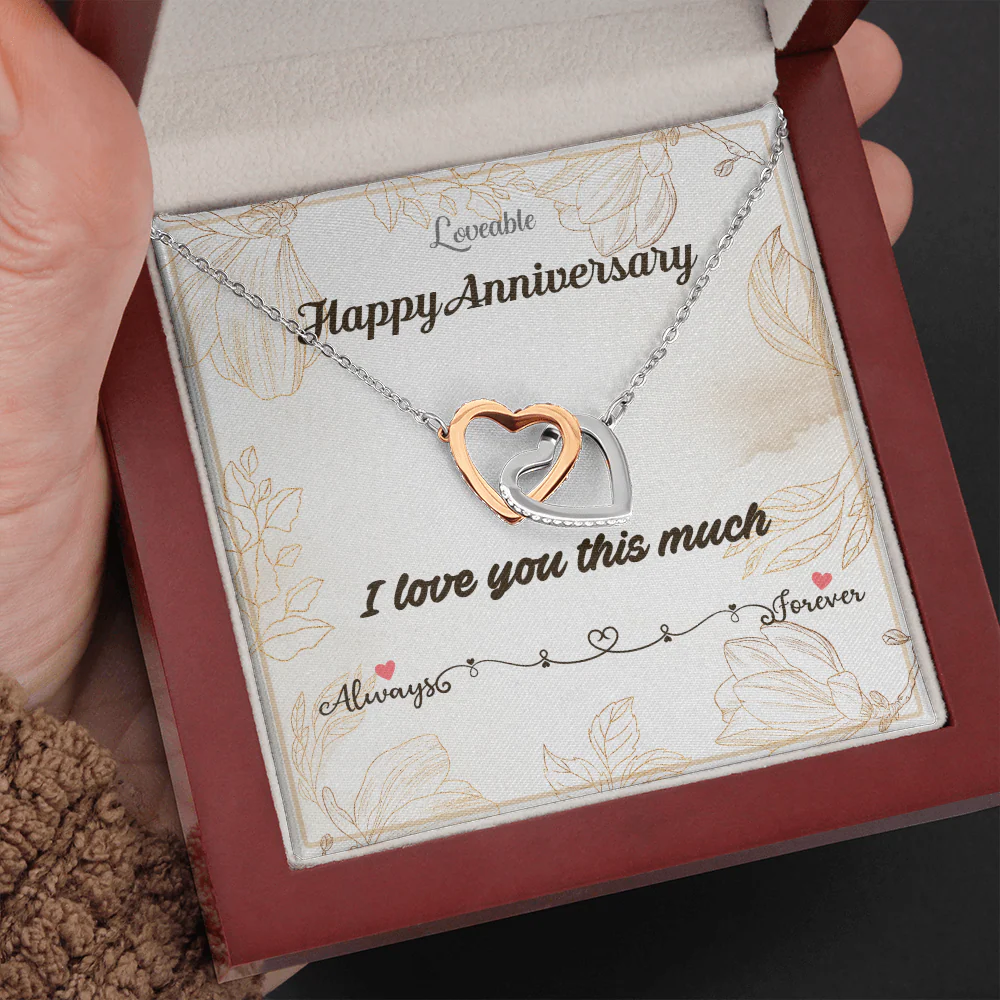Happy Anniversary I love you so much Anniversary Gifts for Her - Image 6