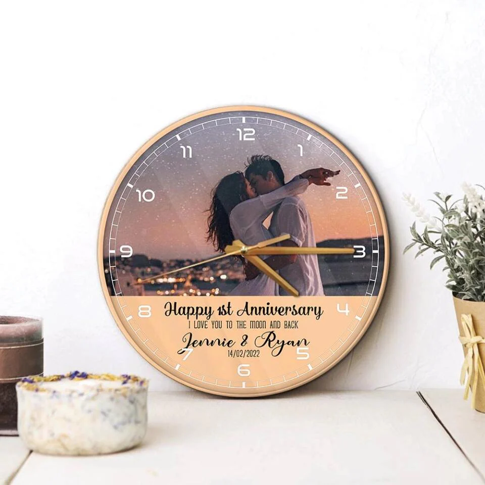 Happy Birthday Mommy Custom Wall Clock Birthday Gift For Mom - Image 6