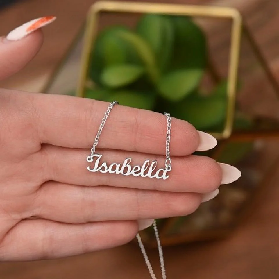 Having A Friend Like You Custom Name Necklace Best Gift For Friends - Image 5