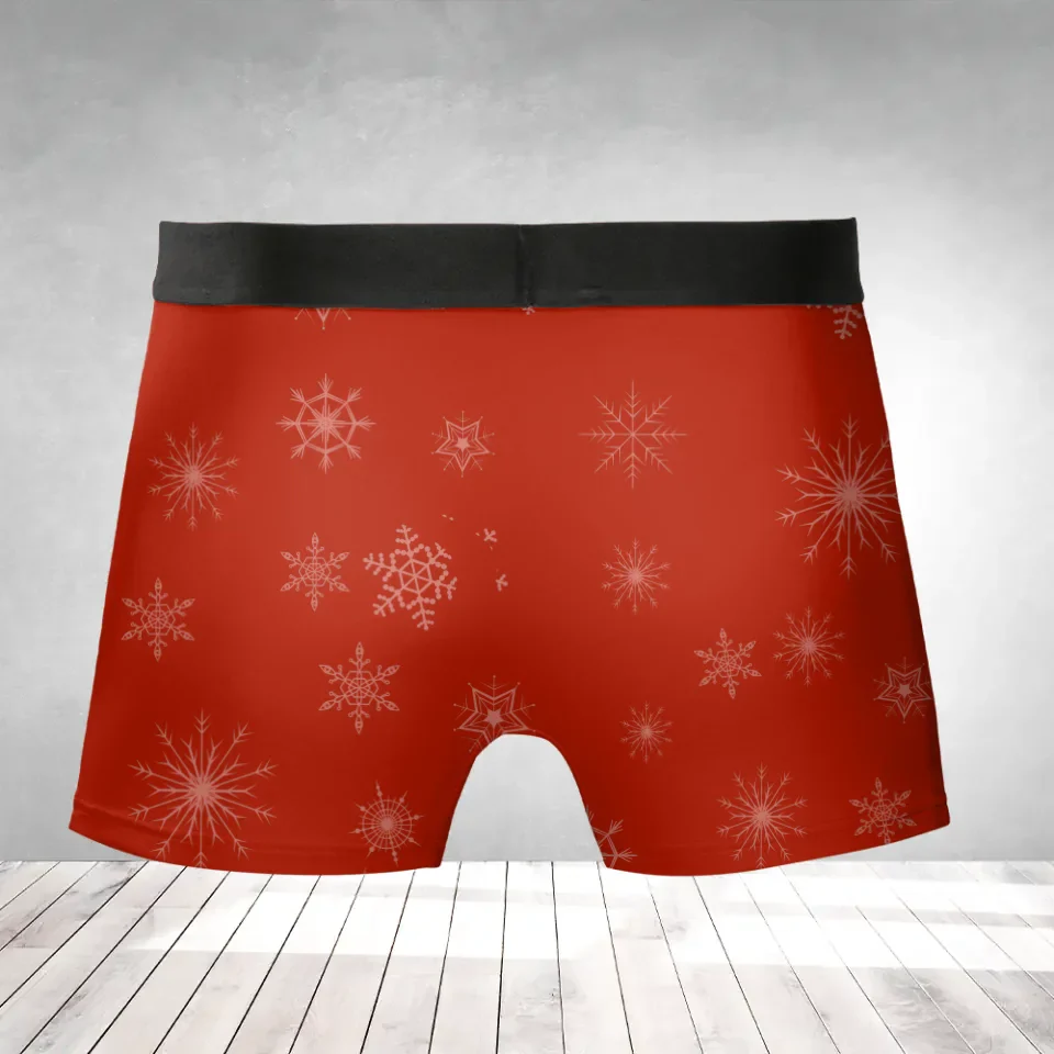 Huge Gift For Her - Personalized Men's Boxer - Funny Christmas Gift For Him Her - Image 3