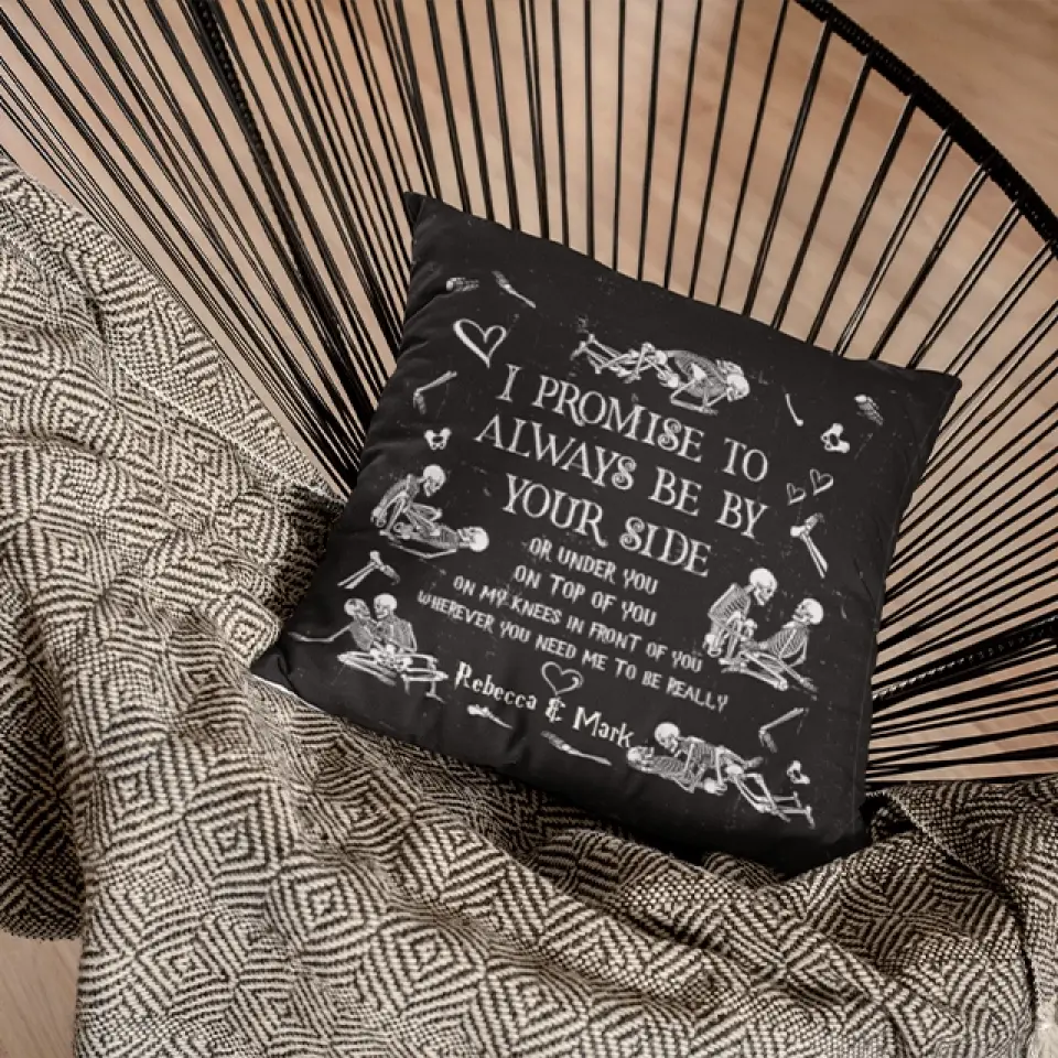 I Promise To Always Be By Your Side - All Over Print Pillow - Image 10
