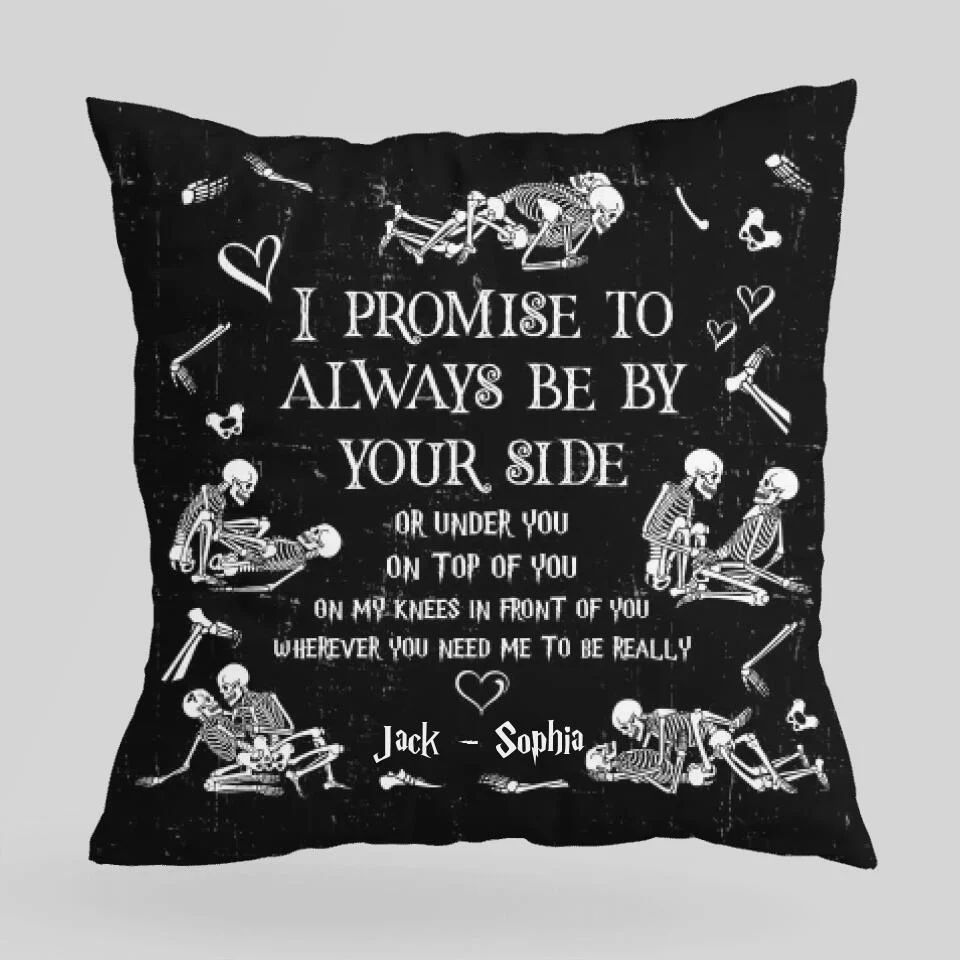 I Promise To Always Be By Your Side - All Over Print Pillow - Image 2