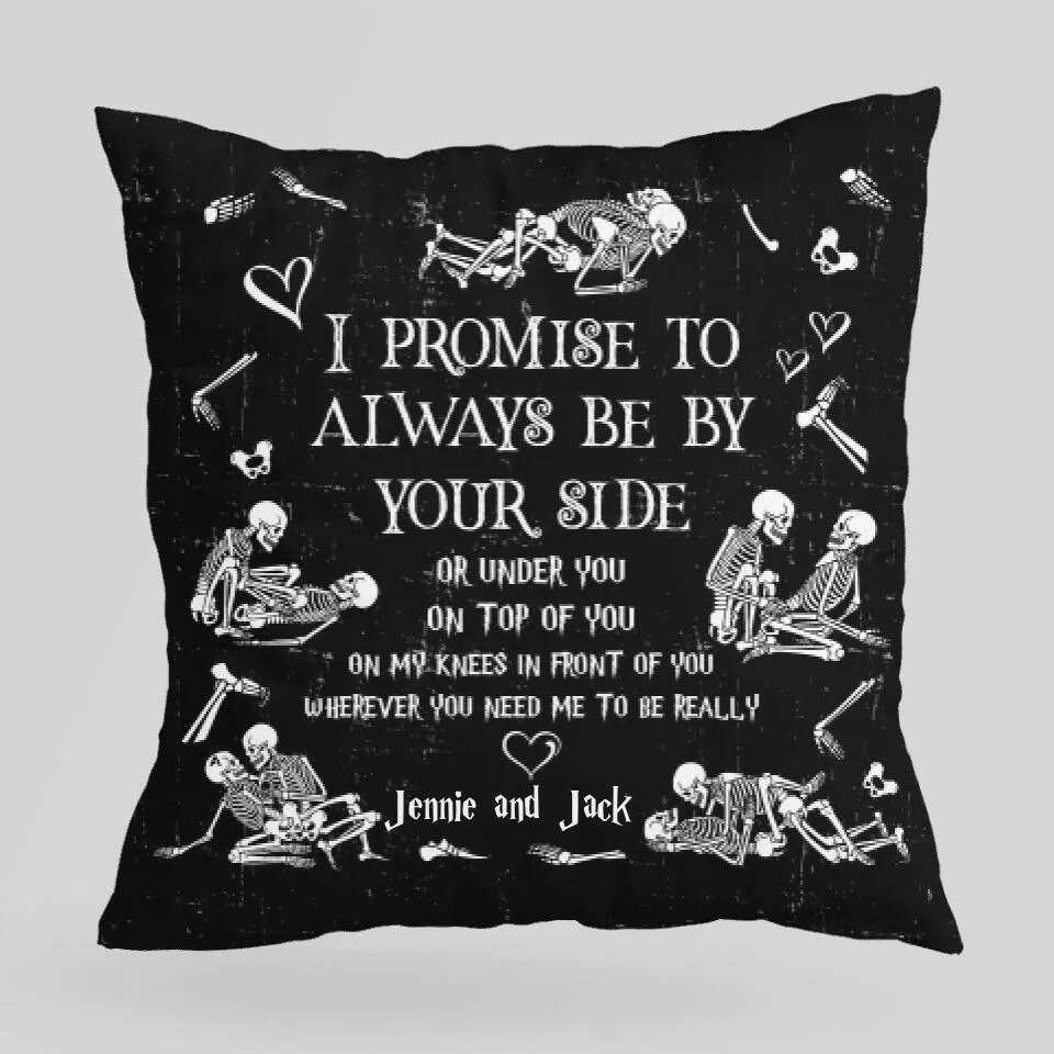 I Promise To Always Be By Your Side - All Over Print Pillow - Image 3