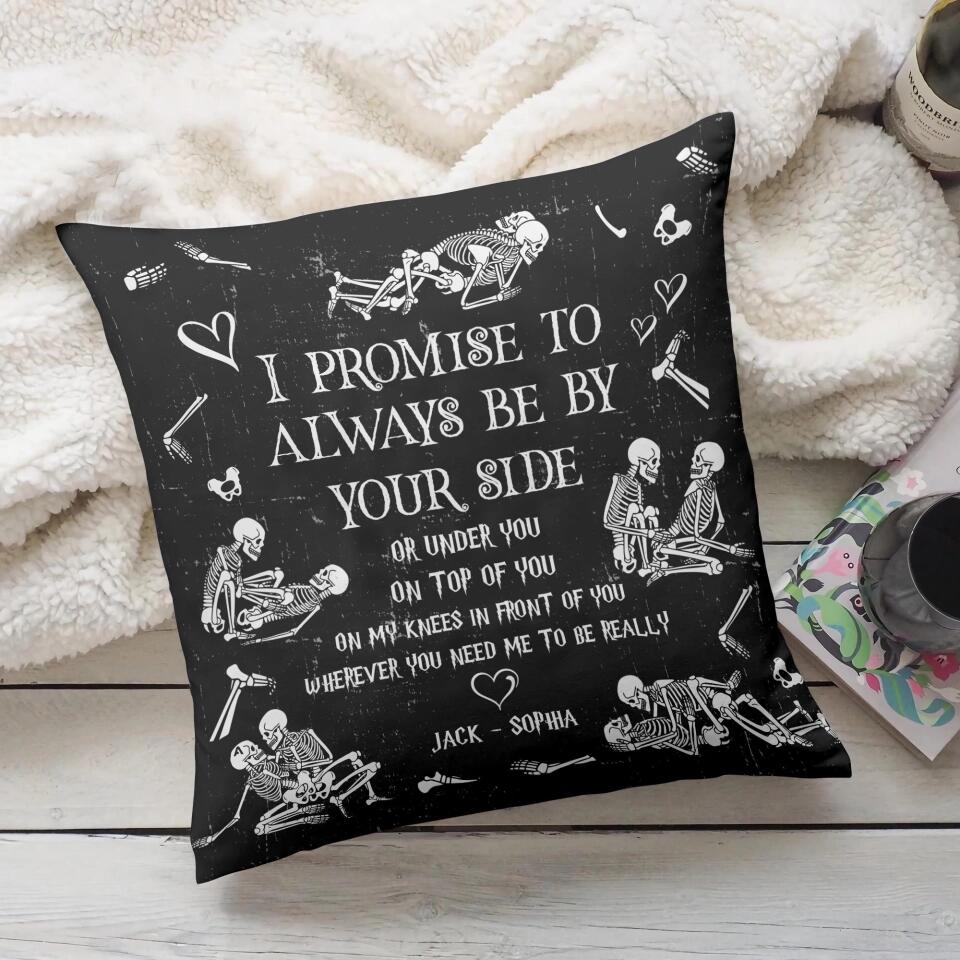 I Promise To Always Be By Your Side - All Over Print Pillow - Image 4