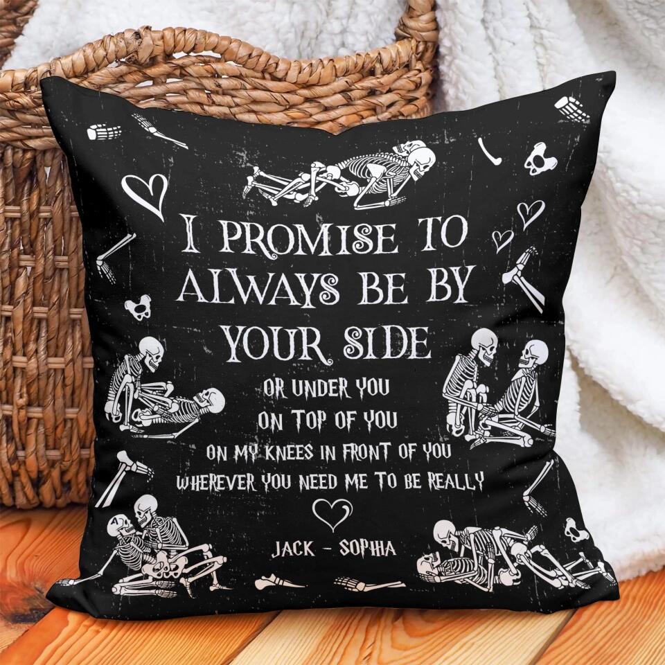 I Promise To Always Be By Your Side - All Over Print Pillow - Image 5