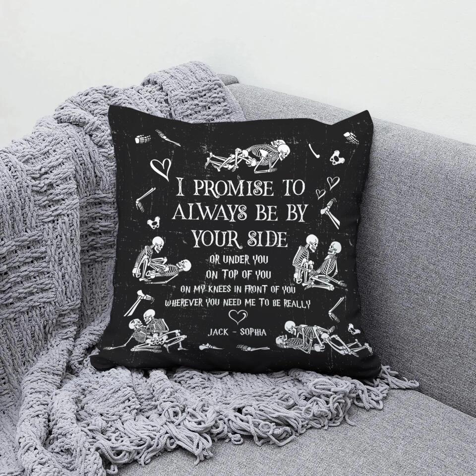 I Promise To Always Be By Your Side - All Over Print Pillow - Image 6